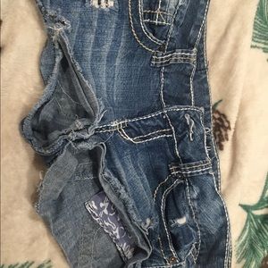 Jean shorts